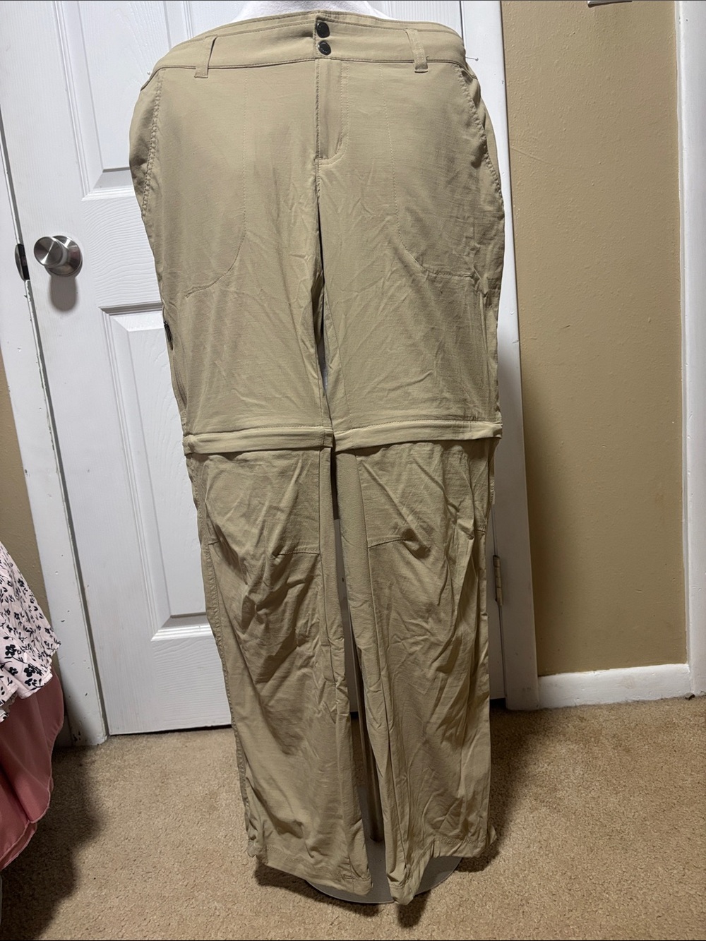 Columbia Men's Convertible Cargo Pants - Tan